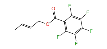 (E)-2-Butenyl 2,3,4,5,6-pentafluorobenzoate